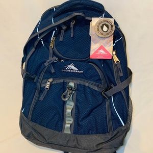 Mens (or Womens) Durable High Sierra Backpack.